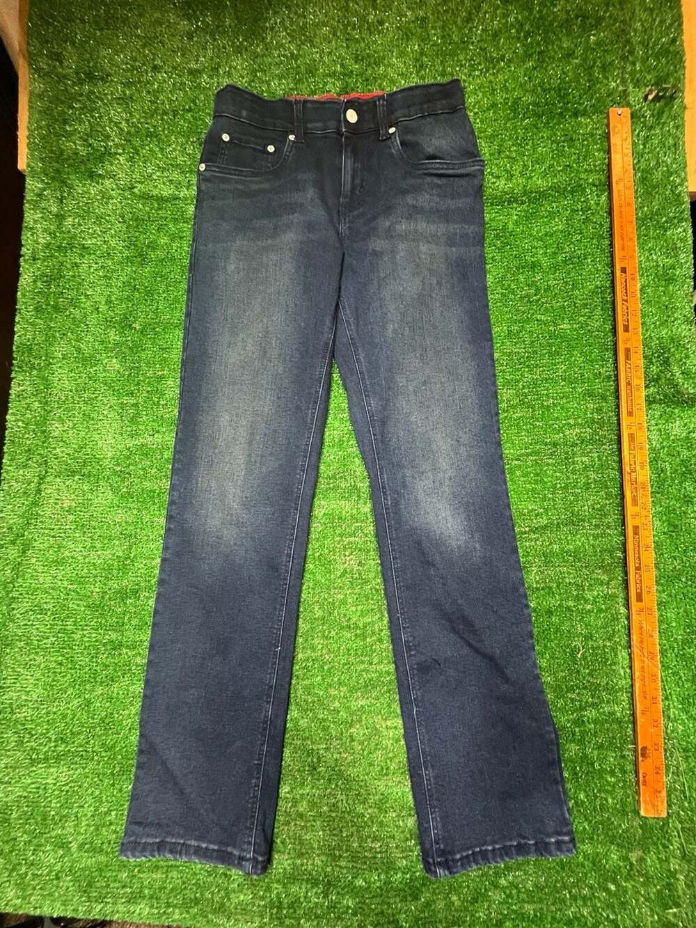 Levi's 514 Slim Straight Jeans Dark Wash Size 16 Reg Boys